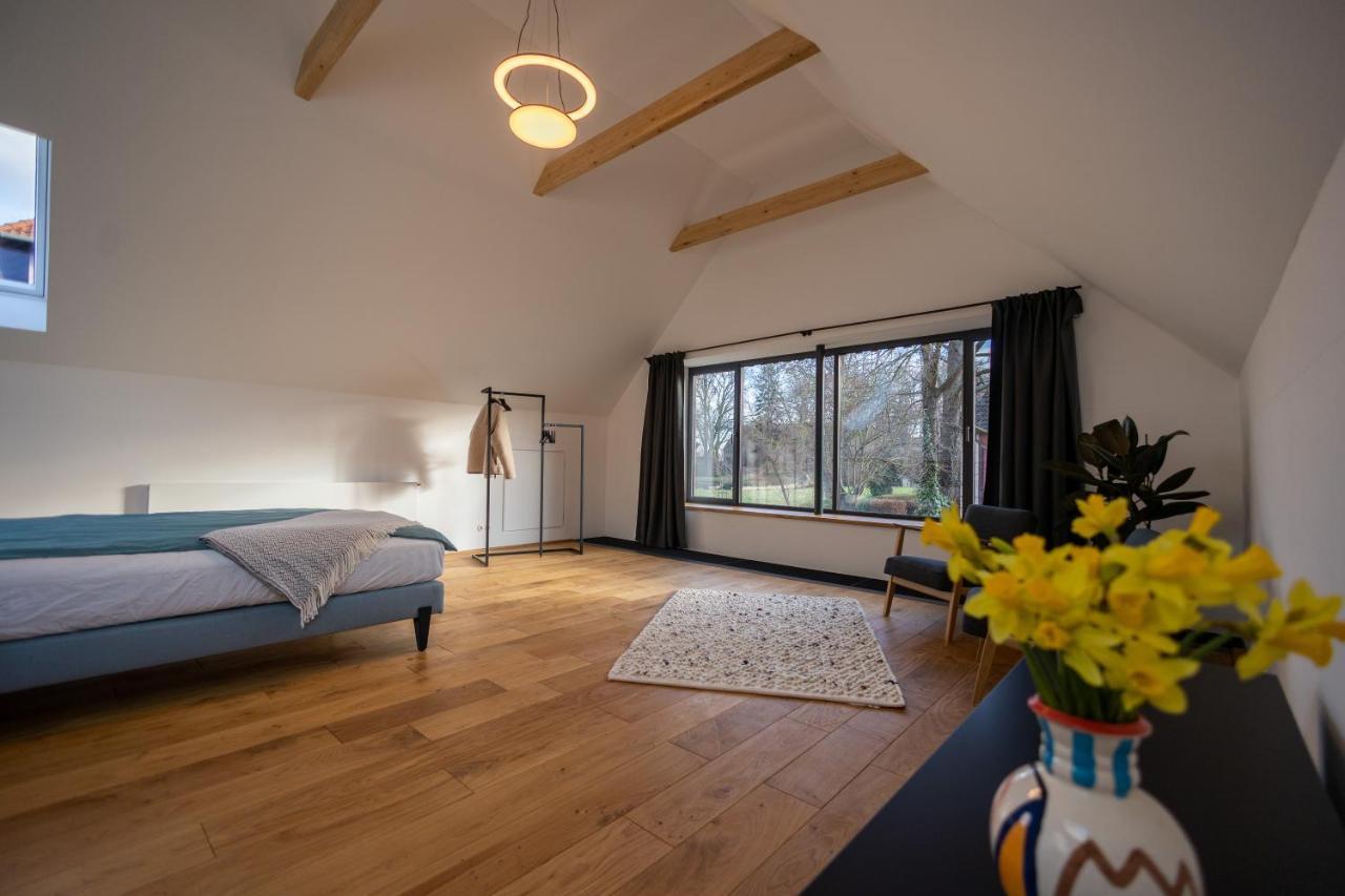 Modernes Ferien- Und Messezimmer In Idyllischer Lage Nordstemmen Exteriér fotografie